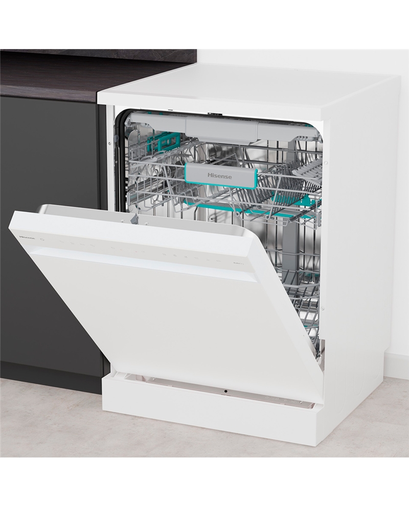 HISENSE MAQUINA LOUÇA 8PROG 16TALHERES BRANCA A #2 - HS663A90WUK