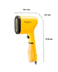 ROWENTA ESCOVA ENGOMAR A VAPOR PURE POP 2EM1 AMARELO #1 - DR2026D1