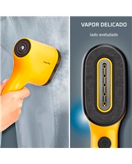 ROWENTA ESCOVA ENGOMAR A VAPOR PURE POP 2EM1 AMARELO #5 - DR2026D1