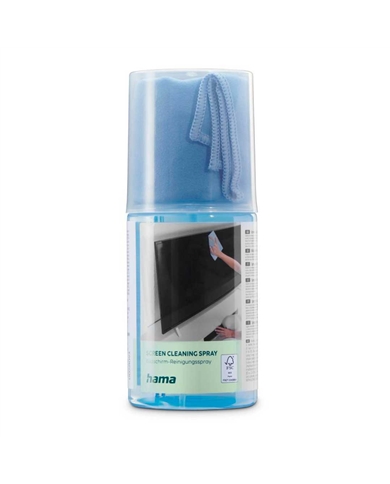 HAMA KIT LIMPEZA TV SPRAY + PANO - 221093