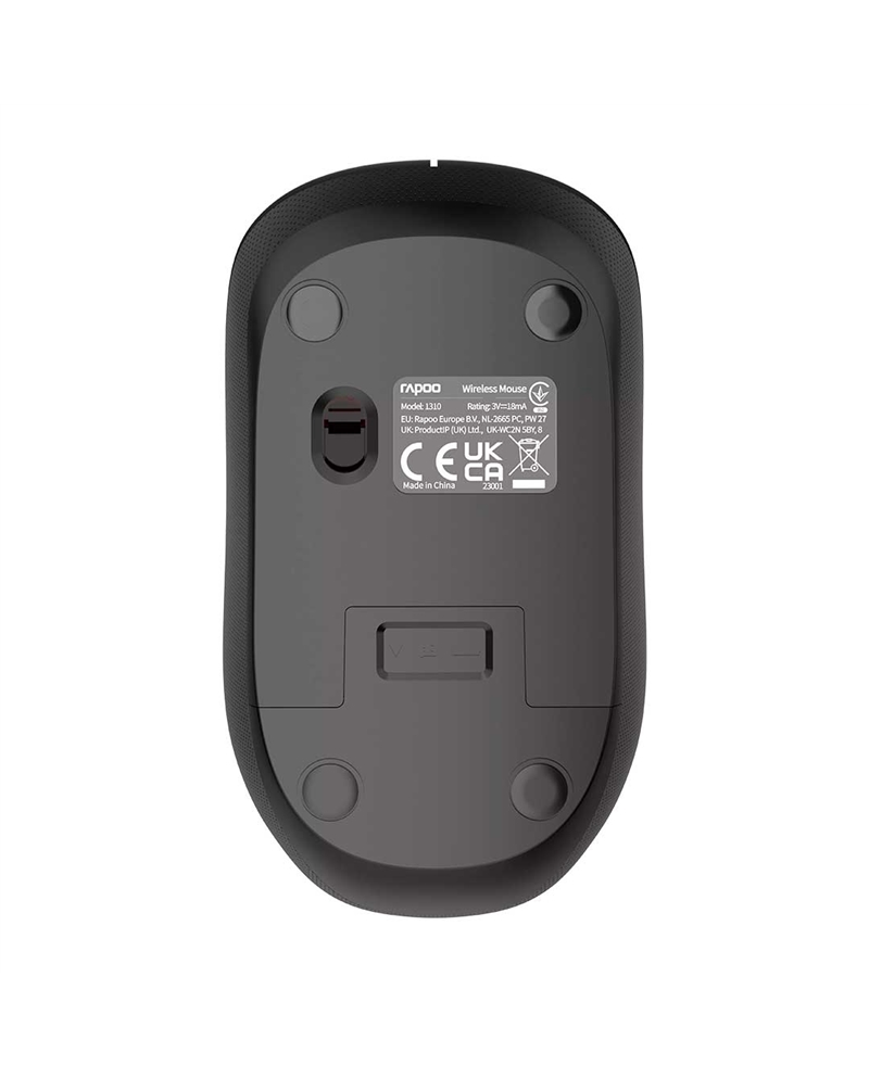 RAPOO RATO S/ FIO 1310 PRETO #3 - 221221