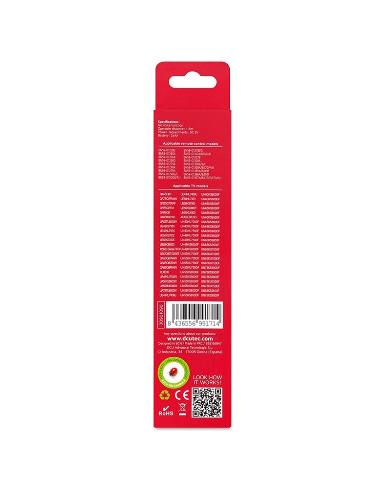 DCU COMANDO UNIVERSAL P/ SAMSUNG #1 - 30901090