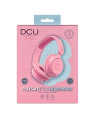 DCU AUSCULTADORES BLUETOOTH 3EM1 C/LIMITADOR VOL KIDS ROSA #4 - 34152545