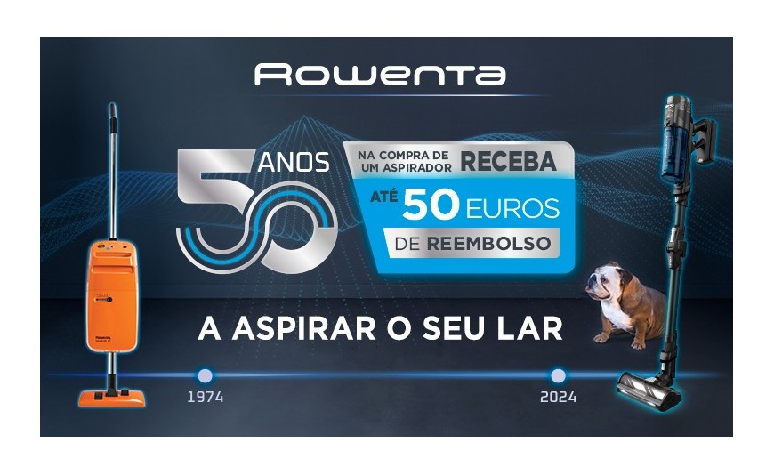 50 anos a aspirar o seu lar